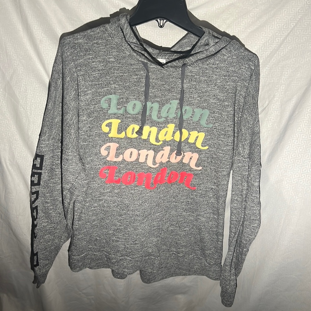 Victoria Secret PINK LONDON light Hoodie